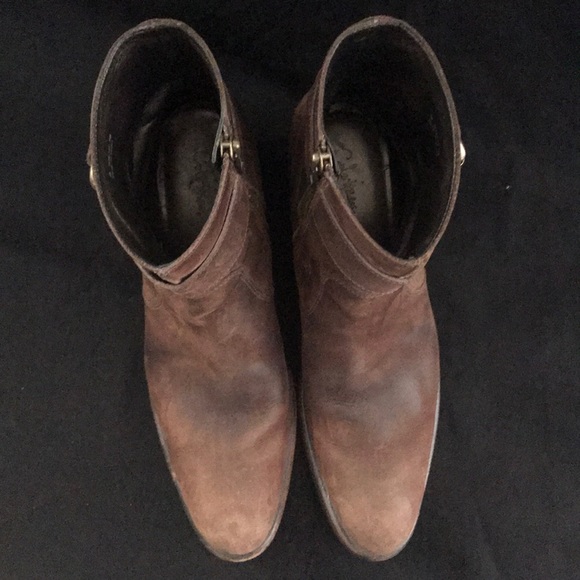 Cole Haan Soft Leather Pointed Toe Booties - Picture 4 of 8